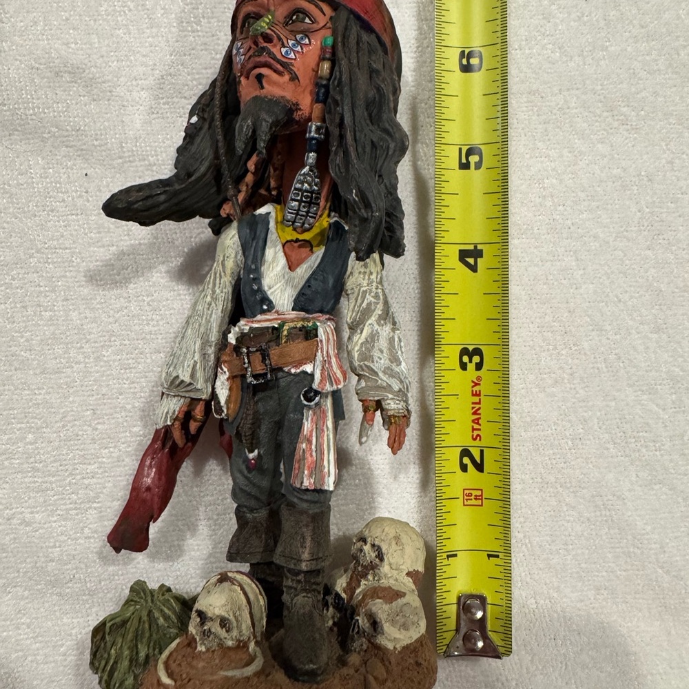 Captain Jack Sparrow Ceramic Bobble Head